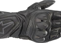 Guanti moto pelle Alpinestars SP-8 V3 Nero Nero