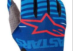 Guanti cross Alpinestars RADAR Blu Verde acqua