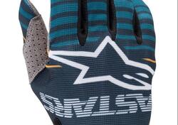 Guanti cross Alpinestars RADAR Blu petrolio Blu na