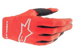 Guanti cross Alpinestars RADAR GLOVES Rosso Argent