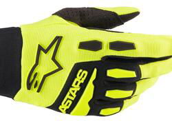 Guanti cross Alpinestars FULL BORE Giallo Fluo Ner