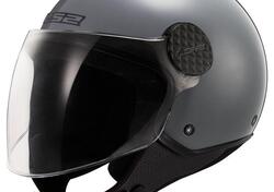 Casco Jet LS2 OF558 Sphere Lux II Titanium Opaco 0