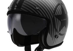 Casco Jet LS2 OF601 Bob 2 Carbon Star opaco 06