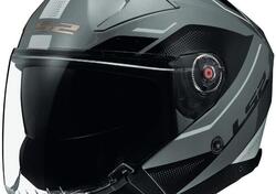 Casco Jet LS2 OF603 INFINITY II VEYRON in fibra Gr