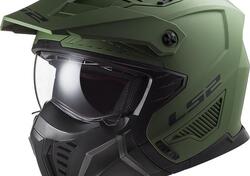 Casco modulare LS2 OF606 DRIFTER SOLID Verde milit