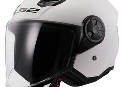 Casco Jet LS2 OF616 Airflow 2 Solid bianco