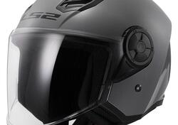 Casco Jet LS2 OF616 Airflow 2 Solid grigio