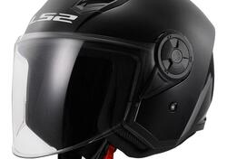 Casco Jet LS2 OF616 Airflow 2 Solid nero