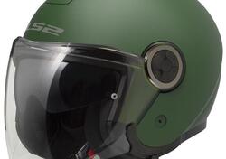 Casco Jet LS2 OF620 Classy Solid verde