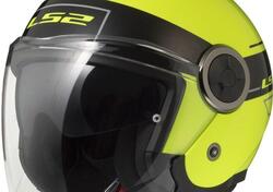 Casco Jet LS2 OF620 Classy Classic giallo