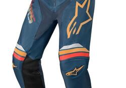 Pantaloni cross Alpinestars RACER BRAAP Blu navy A