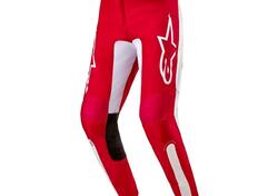 Pantaloni cross Alpinestars FLUID LURV PANTS Rosso