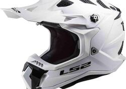 Casco Cross LS2 MX700 SUBVERTER SINGLE MONO Bianco