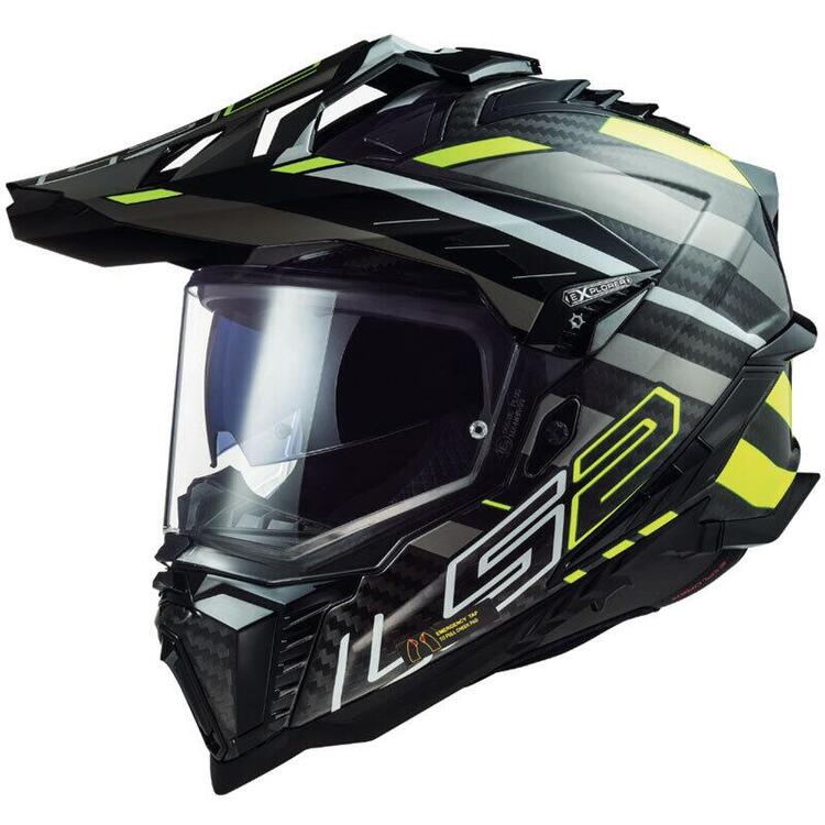 Casco Cross LS2 MX701 EXPLORER C EDGE in Carbonio