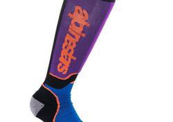 Calze tecniche Alpinestars MX PLUS SOCKS Nero Blu