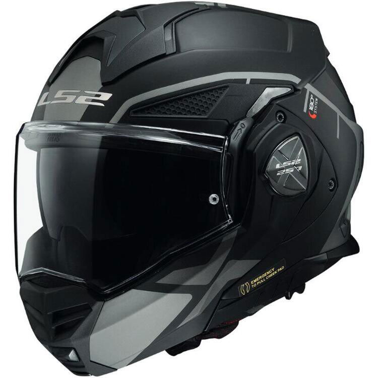 Casco modulare LS2 FF901 ADVANT X METRYK Titanio o