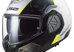 Casco modulare LS2 FF906 ADVANT CODEX Bianco Nero