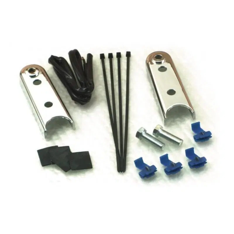 kit ricollocazione frecce posteriori cromato per S 