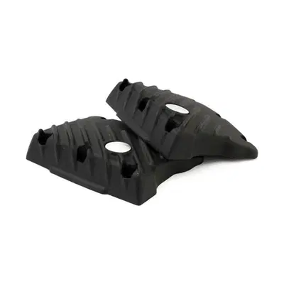 Coperchi Rocker Box neri per Dyna, Softail e Touri EMD