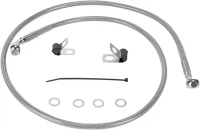 Tubo freno ant treccia inox Sportster 883 Low dal Drag Specialties