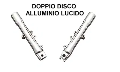 Coppia gambaletti forcelle lucidi per Softail FLST 