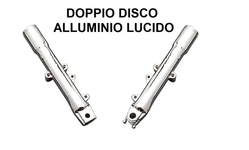 Coppia gambaletti forcelle lucidi per Softail FLST 