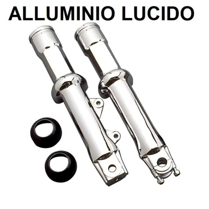 Coppia gambaletti forcelle lucidi per Softail FXST 