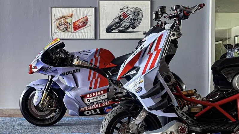 Italjet Dragster, lo "scooter da MotoGP" in collaborazione con Gresini Racing [GALLERY]