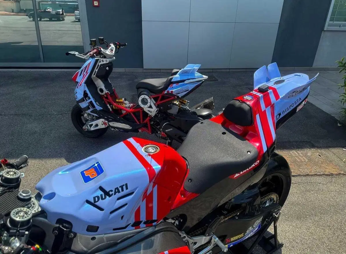 Italjet Dragster, lo 'scooter da MotoGP' in collaborazione con Gresini Racing [GALLERY] (4)