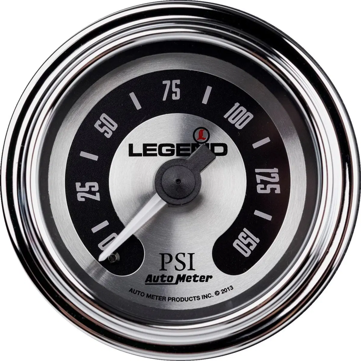 Manometro aria fondo Spun Aluminum Per Touring dal 
