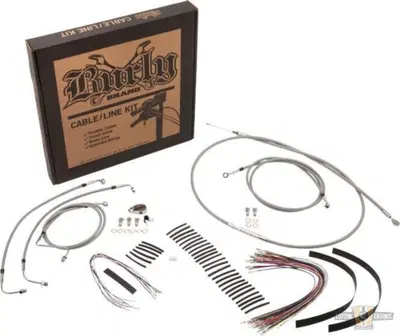Kit cavi Softail per manubrio alto 18'' (46cm) in 