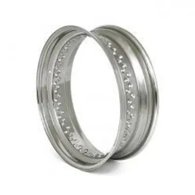 Cerchione 15x5.50 - 80 fori - inox lucido TTS 