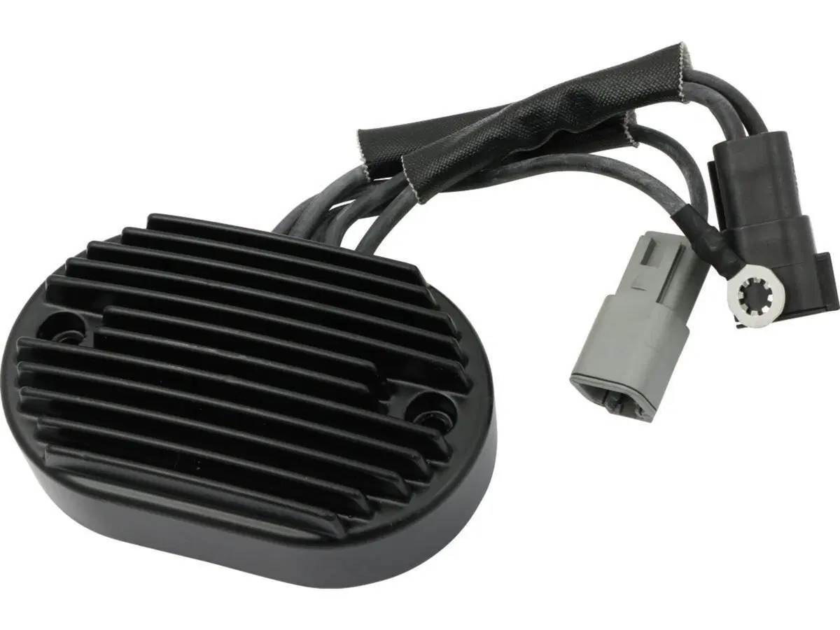 Regolatore di tensione nero per Softail del 2007 r 