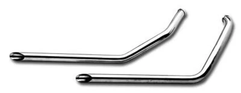 Marmitte Paughco Drag Pipes cromate Per Dyna dal 1