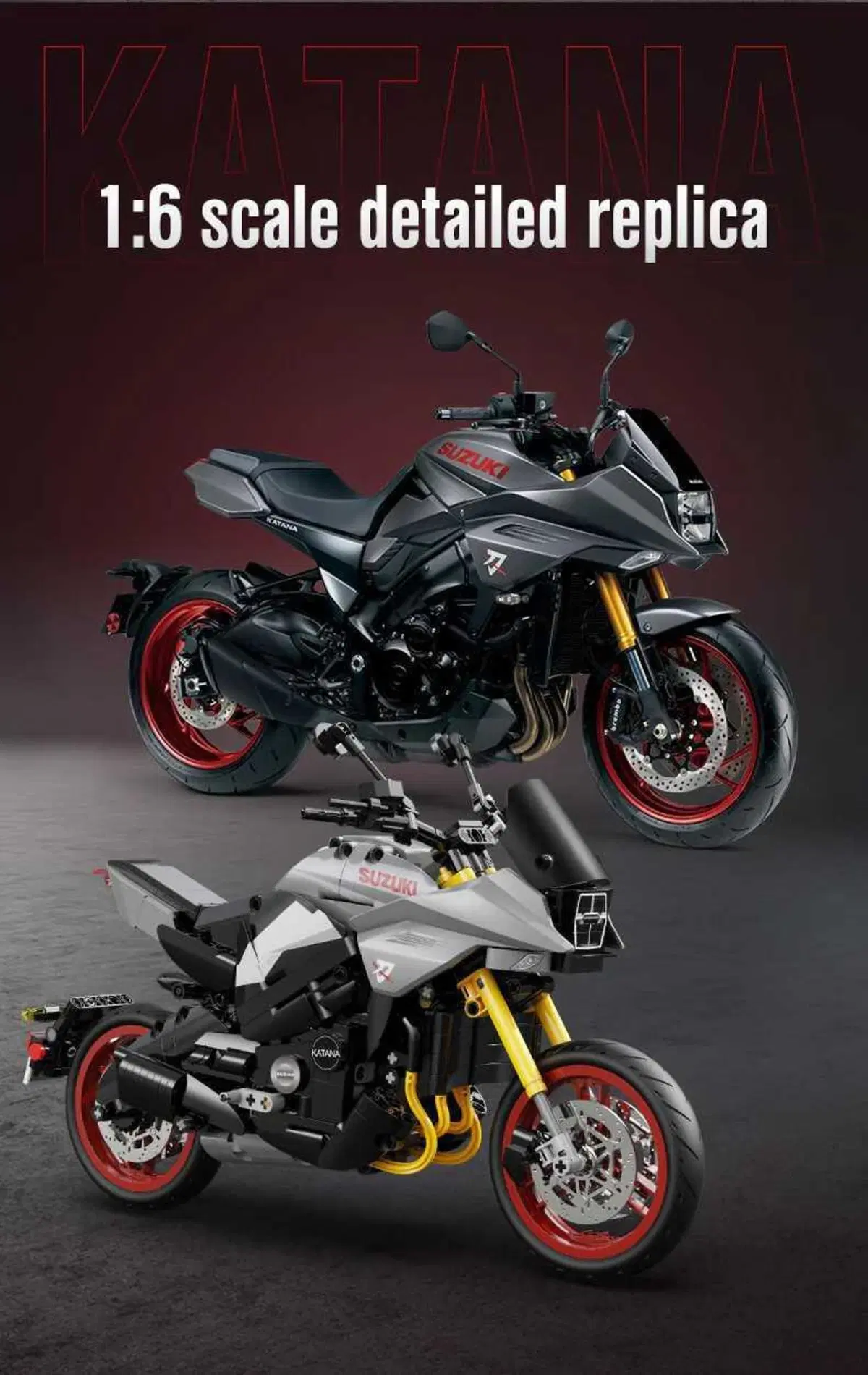 Una Suzuki Katana di mattoncini? Eccola! (2)