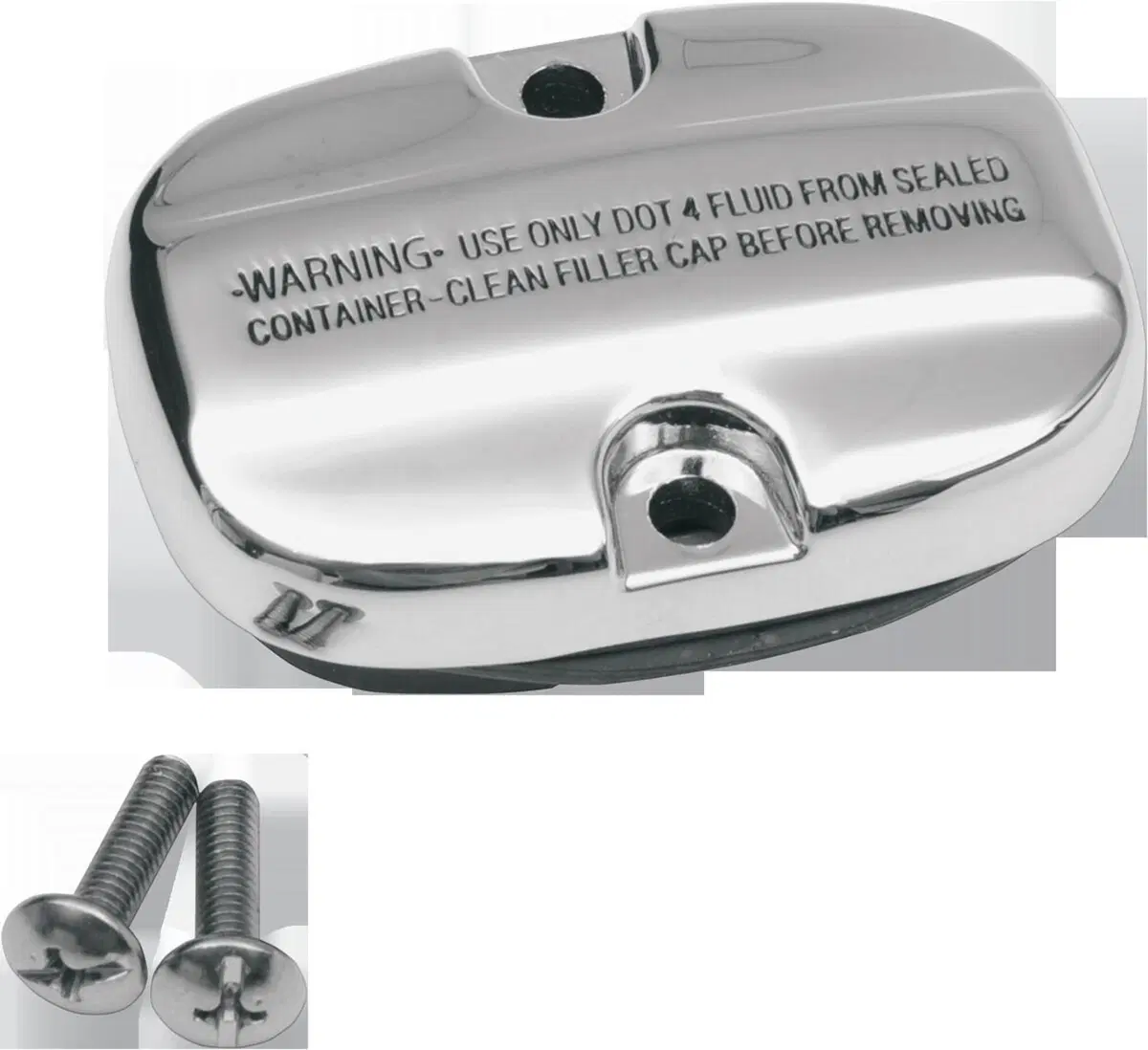 Coperchio cromato pompa freno posteriore per Touri Drag Specialties