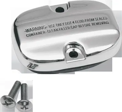 Coperchio cromato pompa freno posteriore per Touri Drag Specialties