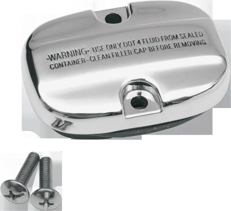 Coperchio cromato pompa freno posteriore per Touri Drag Specialties