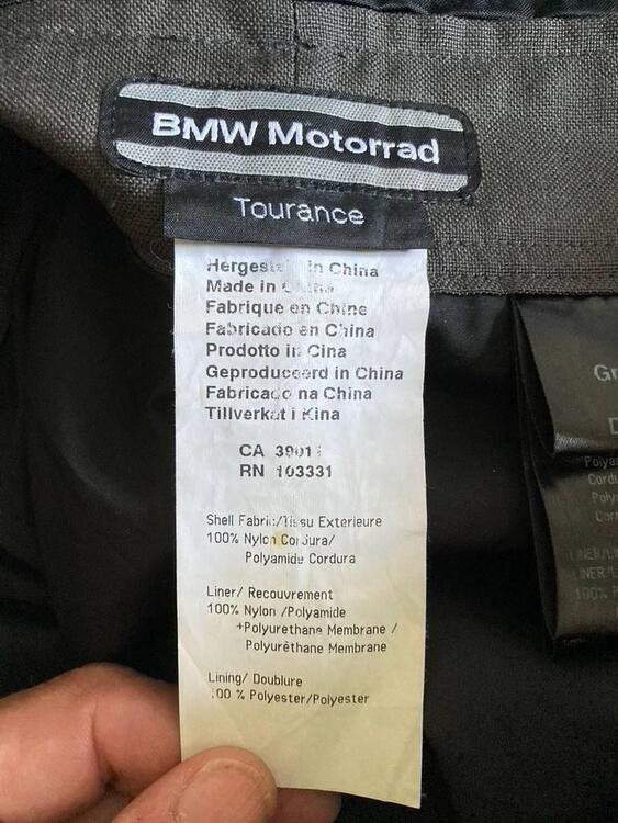 completo giacca e pantaloni BMW taglia L