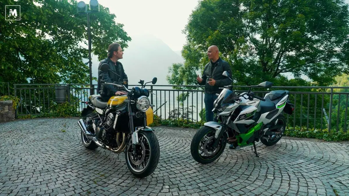 Kawasaki oggi: un giorno speciale con la Z900RS e la Z7 Hybrid insieme a Enrico Bessolo (2)