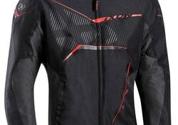 Giacca moto Ixon SLASH CE Nero Grigio Rosso