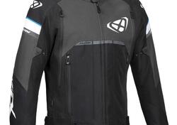 Giacca moto Ixon All Road Noir Antracite Blu