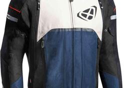 Giacca moto Ixon All Road Greige Navy Nero