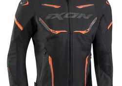 Giacca moto estiva Ixon STRIKER AIR Nero Arancione