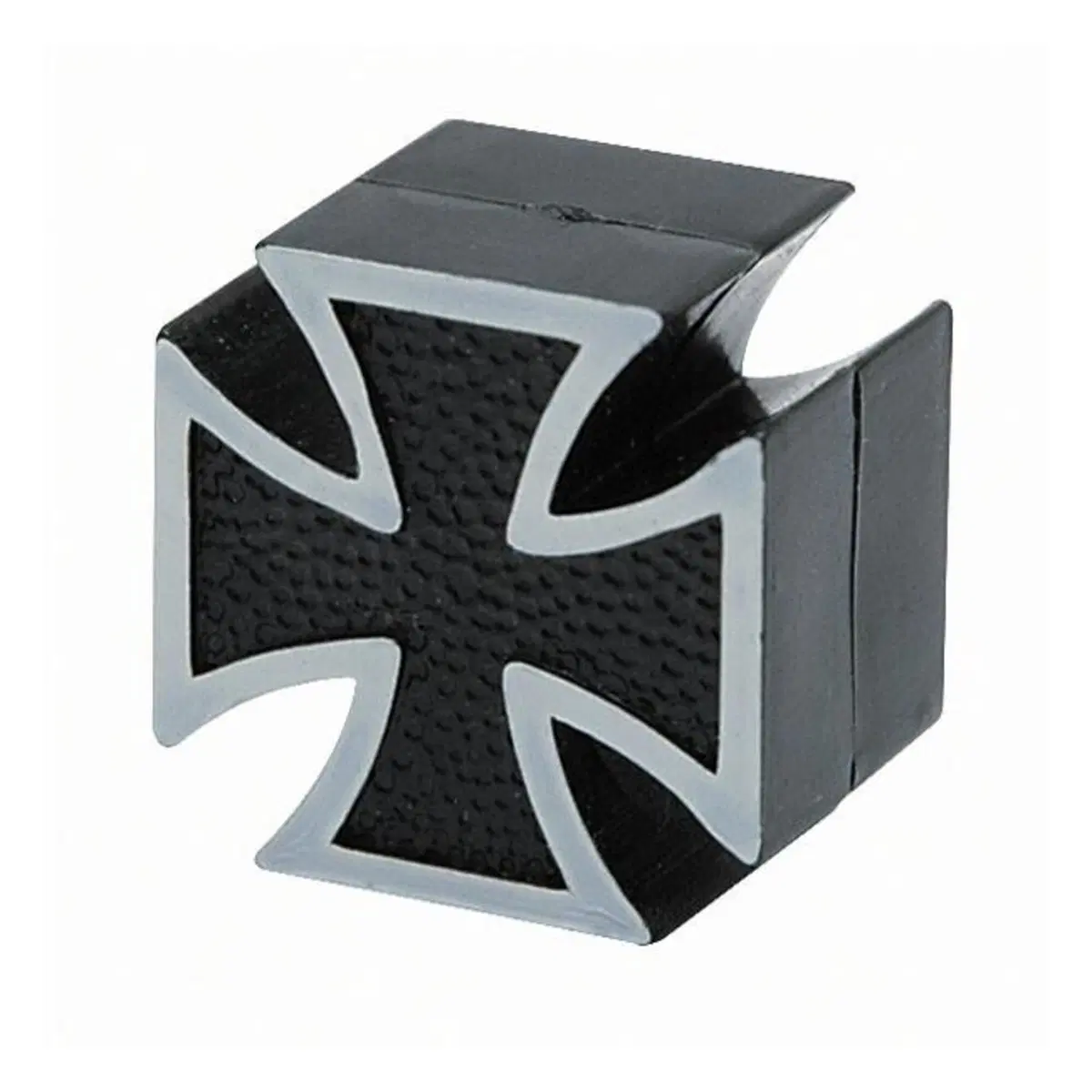 Tappini valvola Maltese Cross neri Trik Topz 