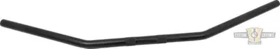Manubrio Drag Bar 1" Largo 91cm nero, con fossette 