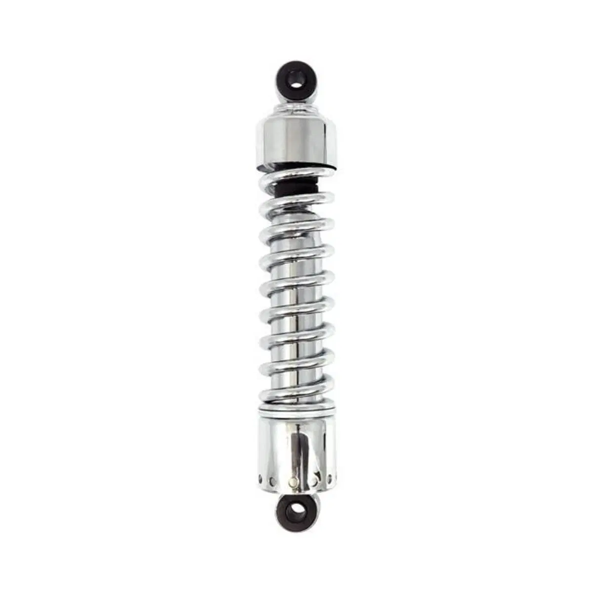 Ammortizzatori 13,5" cromati - molla a vista Motor 