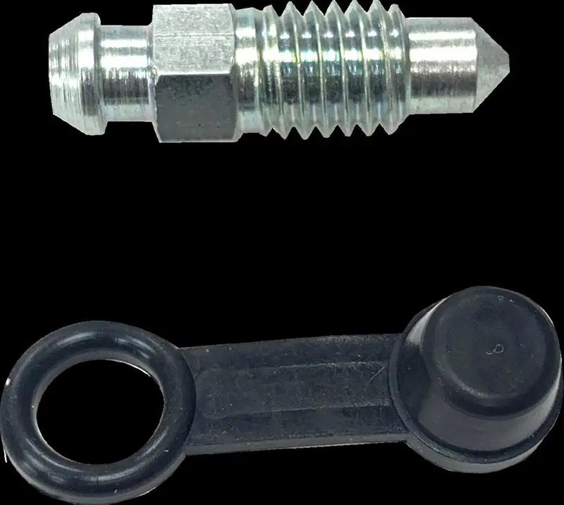 Valvola vite di spurgo anteriore e posteriore per Drag Specialties