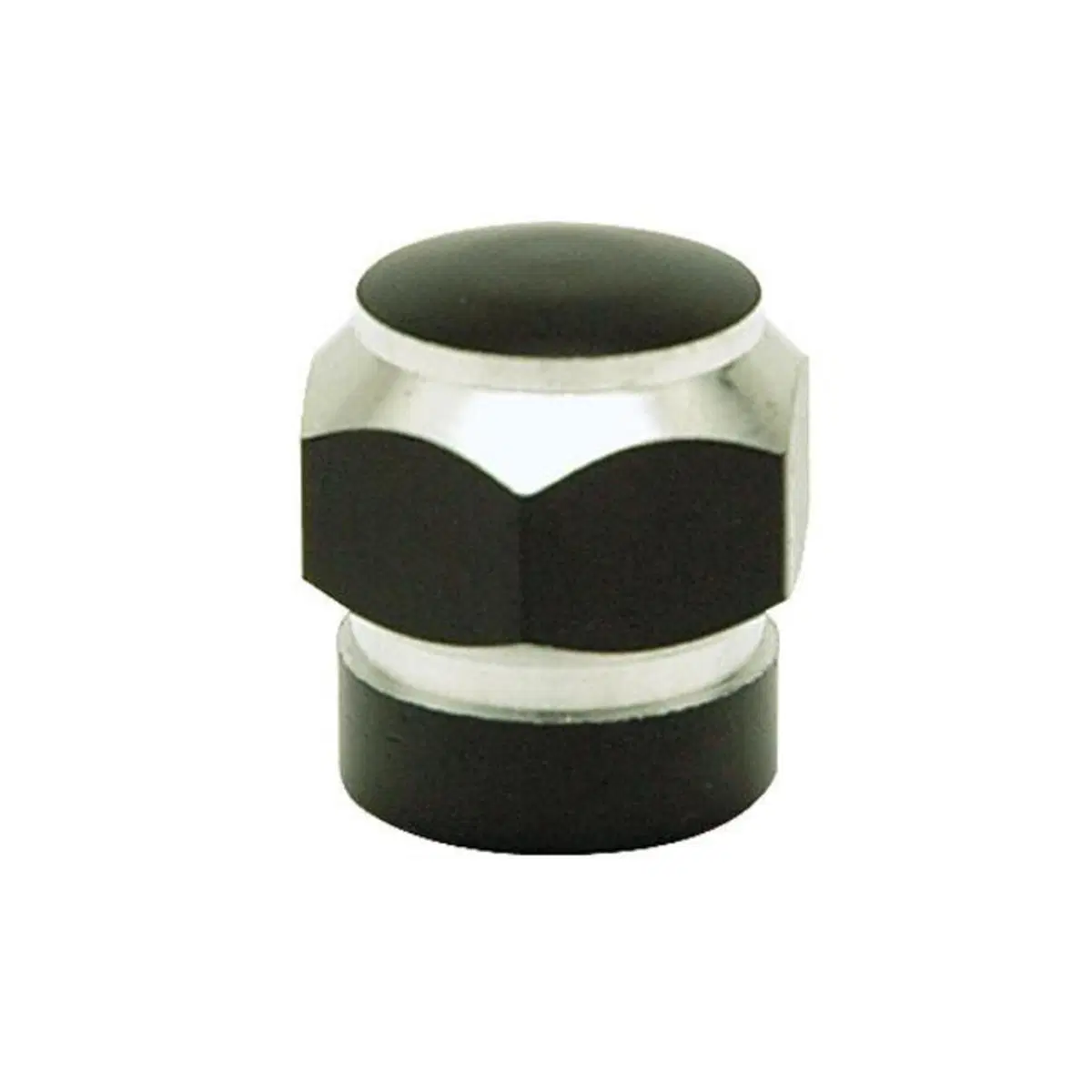 Tappini valvola Hex TwoTone neri Trik Topz 