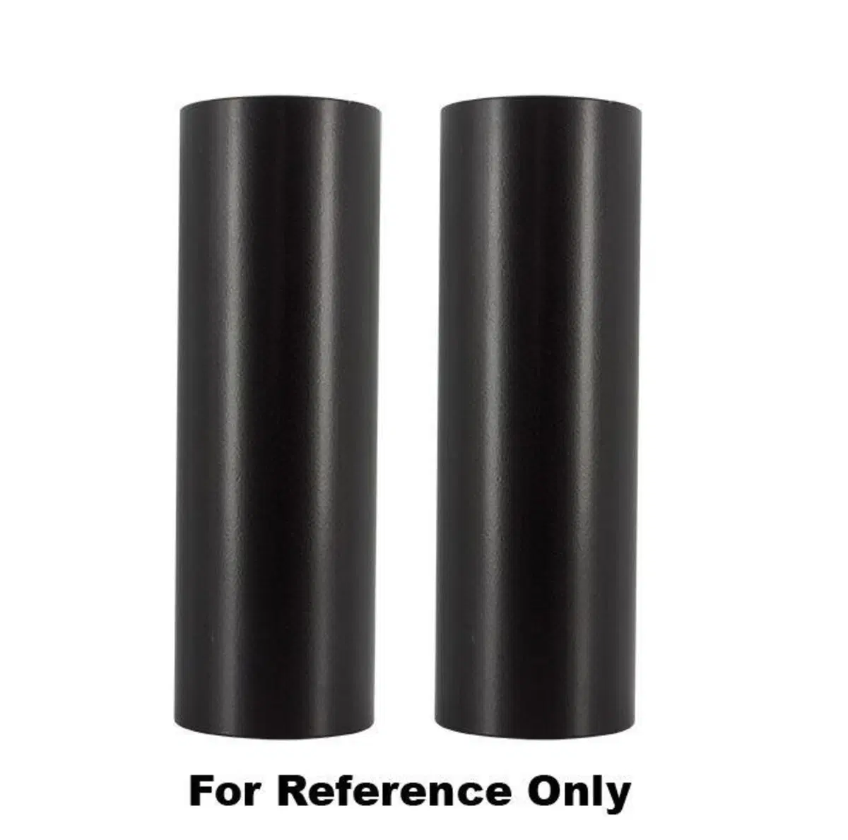 Copri Forcelle 49 mm Straight neri opaci Per Dyna 